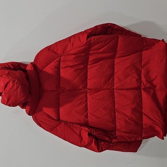 Orolay Down Jacket Red Puffer Size 3X Zipper Hoodie - Picture 7 of 12